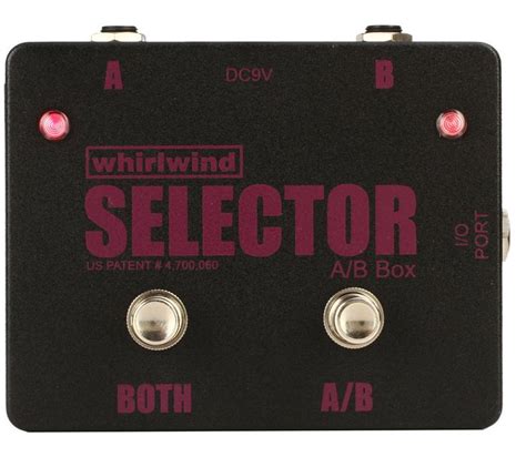 Whirlwind Selector Active A/B Switch Box 